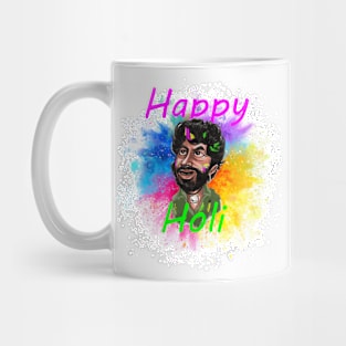 Happy Holi Gabbar Sambha festival of Colors Mug